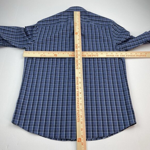 Men's Slim Fit  M Untuck It Button Down Wrinkle Free, 100% Cotton Shirt - Picture 3 of 10